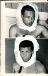 1962-74 Muhammad Ali Chicago Sun-Times Original Type 1 Photo- Lot of 12 (Sun Times Hologram/MEARS Type 1 Photo LOA)