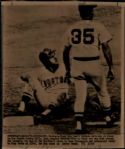 1975-78 World Series Cincinnati Reds Boston Red Sox The Sporting News Collection Archives Original Photos (Sporting News Collection Hologram/MEARS Photo LOA) - Lot of 17