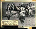 1946 Bob Feller Celeveland Indians "The Sporting News Collection Archives" Original Type 1 Photo (Sporting News Collection Hologram/MEARS Type 1 Photo LOA)