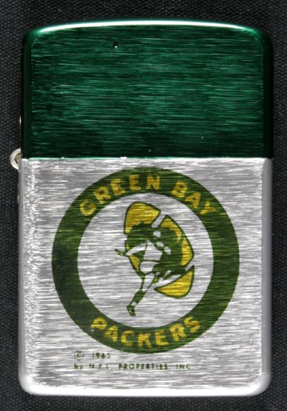1965 Green Bay Packers Lighter Never Used 