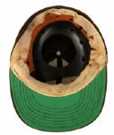 1952-53 Dick Littlefield St. Louis Browns Game Worn Cap with Early Batting Helmet Insert  (MEARS LOA)