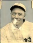 1925 George Burns Philadelphia Phillies "The Spoting News Collection Archives" Original Photo (Sporting News Collection Hologram/MEARS Photo LOA)