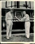 1941-45 Hank Greenberg Detroit Tigers "The Sporting News Collection Archives" Original Type 1 8" x 10" Photo (Sporting News Collection Hologram/MEARS Type 1 Photo LOA)