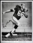 1990s Ray Nitschke Green Bay Packers Memorabilia - Prayer Card Business Card & Signed Photo - JSA