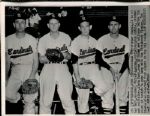 1934-58 St. Louis Cardinals The Sporting News Collection Archives Original Type 1 Photos (Sporting News Collection Hologram/MEARS Type 1 Photo LOA) - Lot of 17