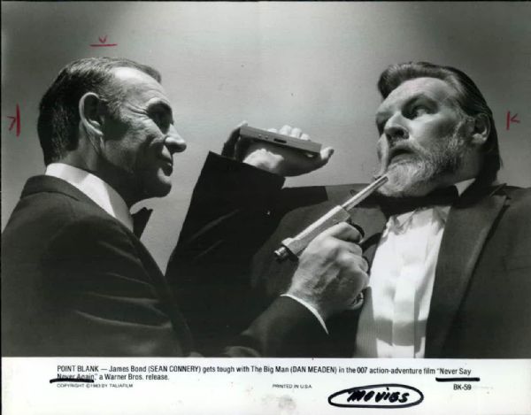 1962-1995 James Bond Movie Photos "The Denver Post" Original Photos (MEARS Photo LOA) - Lot of 70