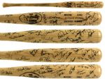 1980s Milwaukee Brewers Signed Bat With 39 Autographs With Pete Vuckovich Robin Yount Paul Molitor Jim Gantner - JSA