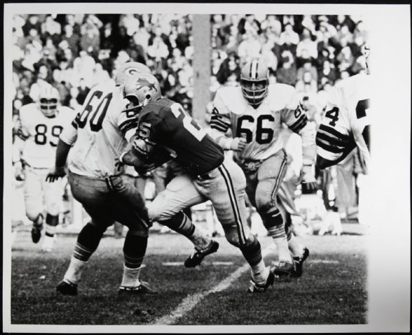 1966 Ray Nitschke Green Bay Packers Generation 1 8" x 10" Photo - SPORT 