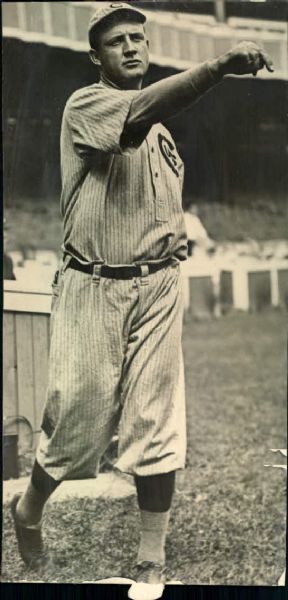 1910 Orval Overall Chicago Cubs Charles Conlon "The Sporting News Collection Archives" Original Type 1 Photo (Sporting News Collection Hologram/MEARS Type 1 Photo LOA)