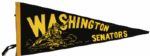 1950s - 60s Washington Senators Full Size 29"  Pennant