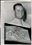 1959 Don Drysdale Los Angeles Dodgers "The Sporting News Collection Archives" Original Type 1 7" x 10" Photo (Sporting News Collection Hologram/MEARS Type 1 Photo LOA)
