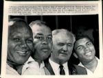 1964-77 Muhammad Ali Chicago Sun-Times Original Type 1 Photo - Lot of 10  (Sun Times Hologram/MEARS Type 1 Photo LOA)