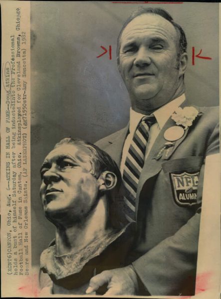 1950s to 1980s Assorted Football Photos "Chicago Sun-Times" Original Type 1 Photos (MEARS Type 1 Photo LOA) - Lot of 1000