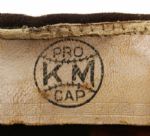 1952-53 Dick Littlefield St. Louis Browns Game Worn Cap with Early Batting Helmet Insert  (MEARS LOA)