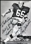 1980s Ray Nitschke Green Bay Packers Signed Postcard - Lot of 3 - JSA