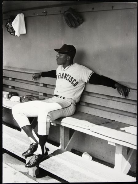 1965 Willie McCovey San Francisco Giants "The Sporting News Collection Archives" Original Type 1 8" x 11" Choice Jumbo Oversized Photo (TSN Collection Hologram/MEARS Photo LOA) 1:1, Unique