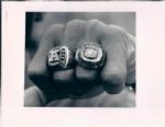 1987-89 Denver Broncos Washington Redskins Super Bowl "The Denver Post" Original Type 1 Photos (Denver Post Hologram/MEARS Type 1 Photo LOA) - Lot of 88