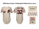 1978 Steve Carlton Philadelphia Phillies Home Jersey Cap & Undershirt (MEARS A10)