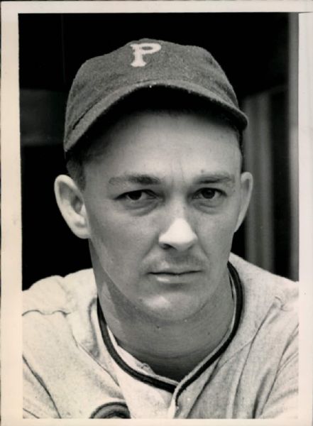 1938 Bob Klinger Pittsburgh Pirates "The Sporting News Collection Archives" Original Type 1 5" x 7" Photo (Sporting News Collection Hologram/MEARS Type 1 Photo LOA)