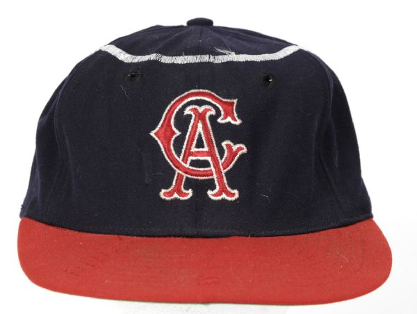 1967-70 California Angels Game Worn Cap (MEARS LOA)
