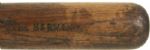 1926-29 Babe Herman Rookie Era Spalding Professional Model Game Used Bat - Brooklyn Robins (Dodgers) - (MEARS A6.5)