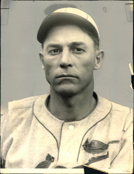 1928 George Harper St. Louis Cardinals "The Sporting News Collection Archives" Original 8" x 10" Photo (Sporting News Collection Hologram/MEARS Photo LOA)