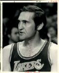 1972 Jerry West Los Angeles Lakers "The Sporting News Collection Archives" Original 8" x 10" Photo (Sporting News Collection Hologram/MEARS Photo LOA)
