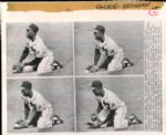 1957 Milwaukee Braves New York Yankees World Series The Sporting News Collection Archives Original Type 1 Photos (Sporting News Collection Hologram/MEARS Type 1 Photo LOA) - Lot of 28
