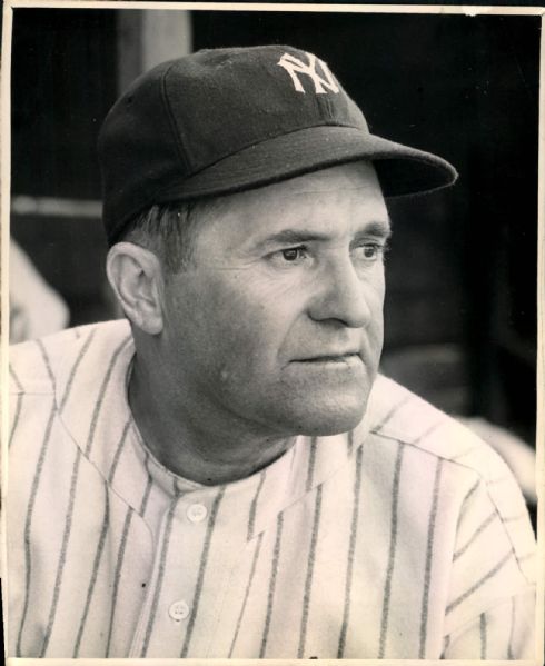 1931-46 circa Joe McCarthy New York Yankess "The Sporting News Collection Archives" Original 8" x 10" Photo (Sporting News Collection Hologram/MEARS Photo LOA)