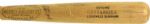 1963-64 John Boccabella H&B Louisville Slugger Professional Model Game Used Bat - Chicago Cubs -  First Year Montreal Expos  (MEARS Auction LOA)