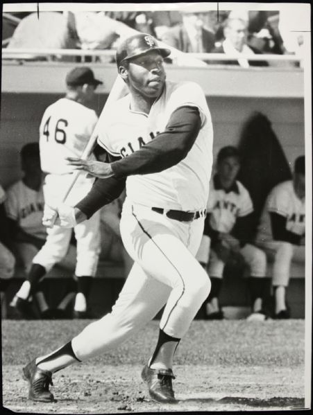 1971 Willie McCovey San Francisco Giants "The Sporting News Collection Archives" Original Type 1 10" x 13" Choice Jumbo Oversized Photo (TSN Collection Hologram/MEARS Photo LOA) 1:1, Unique