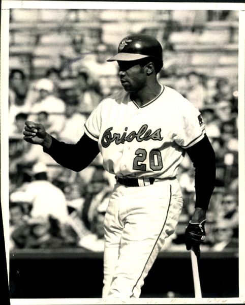 1969 Frank Robinson Baltimore Orioles "The Sporting News Collection Archives" Original 8" x 10" Photo (Sporting News Collection Hologram/MEARS Photo LOA)