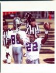 1992-94 Dallas Cowboys Buffalo Bills Super Bowl The Denver Post Original Type 1 Photos (Denver Post Hologram/MEARS Type 1 Photos LOA) - Lot of 24
