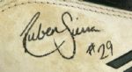 1992-94 Ruben Sierra Oakland A's Game Worn Signed Cleats - JSA