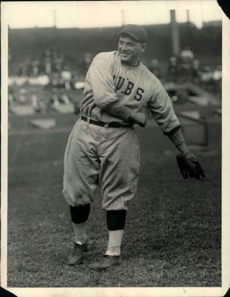 1923-24 Hack Miller Chicago Cubs "The Sporting News Collection Archives" Original Type 1 Photo (Sporting News Collection Hologram/MEARS Type 1 Photo LOA)
