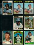 1965-75 Topps Baseball Signed Card - Colossal Lot of 563 w/ Luis Tiant Tony Conigliaro  Sparky Anderson Gil Hodges Leo Durocher  Don Wilson