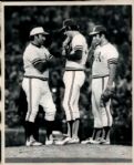 1974 World Series Oakland Athletics Los Angeles Dodgers The Sporting News Collection Archives Original Type 1 Photos (Sporting News Collection Hologram/MEARS Type 1 Photo LOA) - Lot of 29