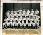 1957 San Francisco Seals Team Picture PCL "The Sporting News Collection Archives" Original Type 1 8" x 10" Photo (Sporting News Collection Hologram/MEARS Type 1 Photo LOA)