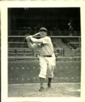 1939-40 circa Jimmy Ripple Brooklyn Dodgers "The Sporting News Collection Archives" Original 4" x 5" Photo (Sporting News Collection Hologram/MEARS Photo LOA)