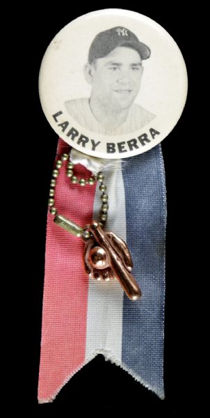1950s Yogi Berra New York Yankees PM-10 Pinback