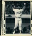 1990 World Series Cincinnati Reds Oakland A's The Sporting News Collection Archives Original Type 1 Photos (Sporting News Collection Hologram/MEARS Type 1 Photo LOA) - Lot of 60