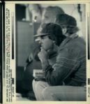 1990 World Series Cincinnati Reds Oakland A's The Sporting News Collection Archives Original Type 1 Photos (Sporting News Collection Hologram/MEARS Type 1 Photo LOA) - Lot of 60