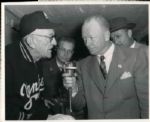 1958 World Series New York Yankees vs. Milwaukee Braves TSN Collection Archives Original Type 1 Photo (Sporting News Collection Hologram/MEARS Type 1 Photo LOA) - Lot of 48