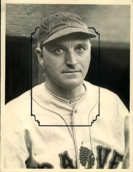 1929-33 Harry "Socks" Seibold Boston Braves Charles Conlon "The Sporting News Collection Archives" Original Type 1 7" x 9" Photo (Sporting News Collection Hologram/MEARS Type 1 Photo LOA)