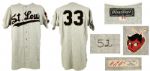 1952 St. Louis Browns Professional Model Jersey - Sample or Prototype - (MEARS LOA)