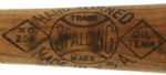 1926-29 Babe Herman Rookie Era Spalding Professional Model Game Used Bat - Brooklyn Robins (Dodgers) - (MEARS A6.5)