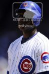 2010 Alfonso Soriano Chicago Cubs Game Worn Batting Helmet Full Steiner Letter