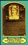Johnny Mize Lou Boudreau & Robin Roberts Signed Postcard - Lot of 3 - JSA