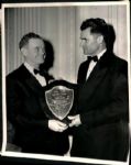 1935-65 Bobby Doerr & Mickey Cochrane Boston Red Sox Detroit Tigers  The Sporting News Collection Archives Original Photo - Lot of 10 (Sporting News Collection Hologram/MEARS Photo LOA)