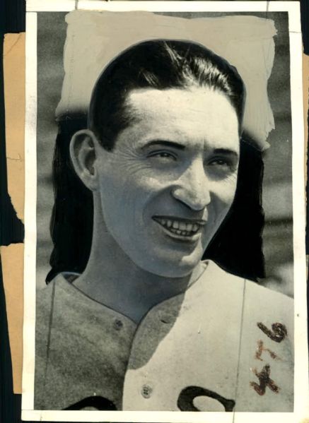 1934 Marty McManus Brooklyn Dodgers "The Sporting News Collection Archives" Original 4" x 6" Photo (Sporting News Collection Hologram/MEARS Photo LOA)